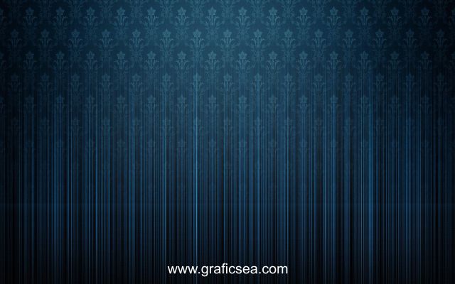 Blue Dark Lines Floral and texture Wallpaper free download