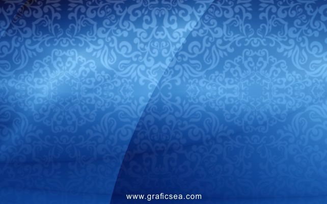 Blue Ornaments Wall Decoration HD Image Free Download
