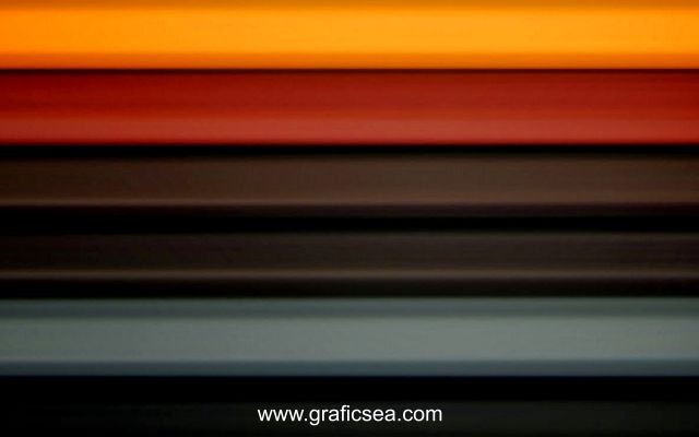 Orange Black Shade Wall, Wooden Colorful Border image free download