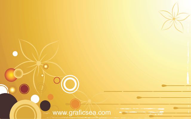 Floral Orna Gold Studio background Free