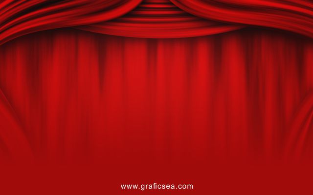 Corporate Event Red Curtains Stage Back wallpaper free