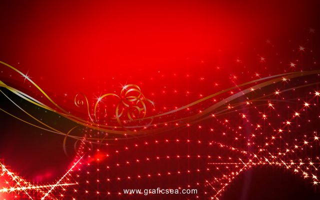 Red Gold Lighting, Abstract party background image free download