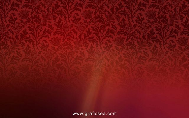 Red Ornamental Background, Floral Wallpaper free download