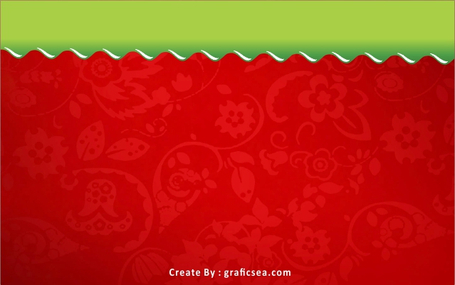 Green Curve Border and Red Back Flex Printing Wallpaper Free Download