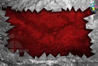 Bloodi Red Iron Tray Backdrop Image