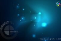 Dark Blue Abstract Elements CDR Background