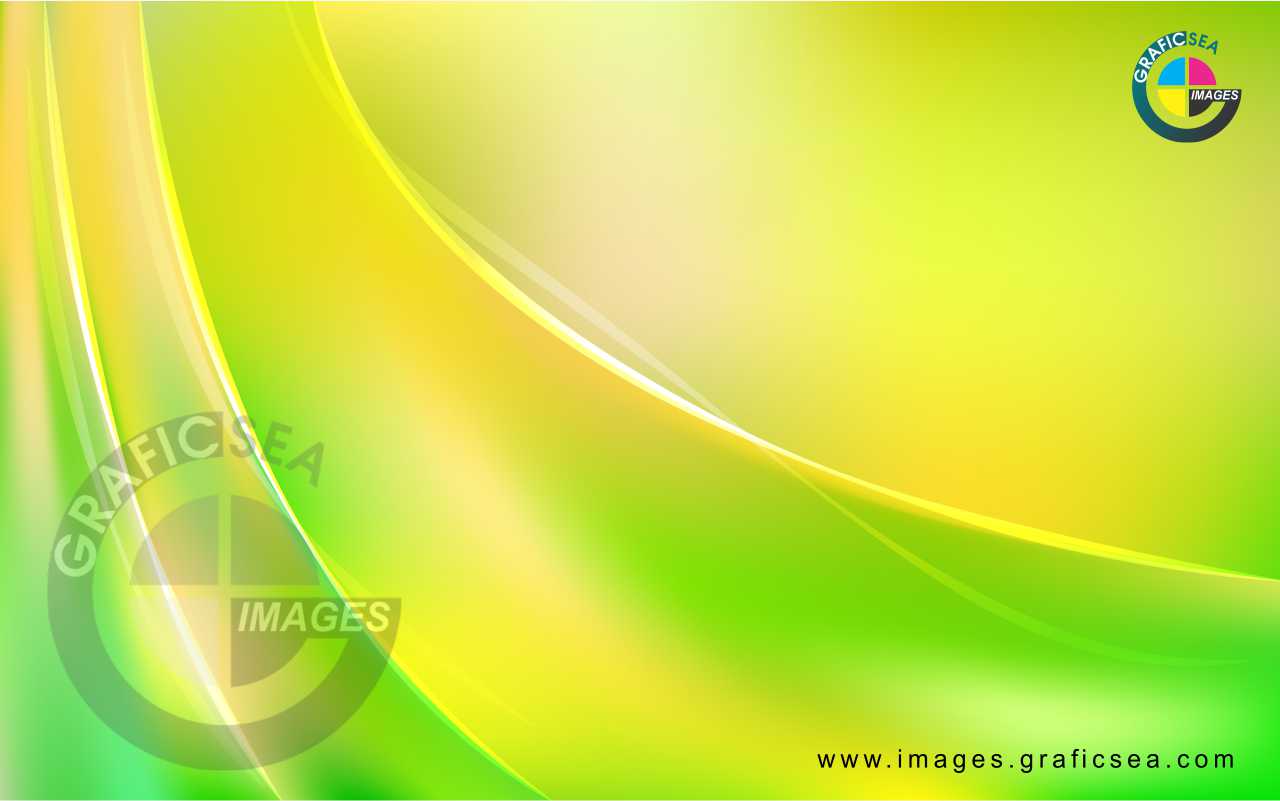 Gold Green and Yellow Wave art Background Wallpaper Free Download