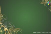 Golden Ornaments Luxury Green CDR Wallpaper