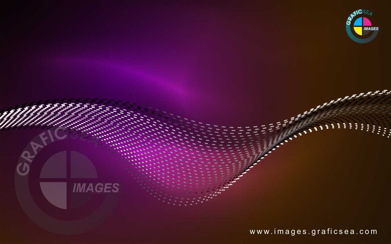 Purple Shades Wavy Abstract CDR Wallpaper