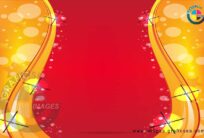 Red Back with Golden Particles CDR Wallpaper