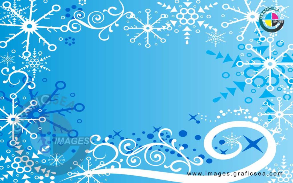 Sky Blue Snow Texture CDR Wallpaper