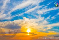 Sun Rise Natural View Desktop Wallpaper